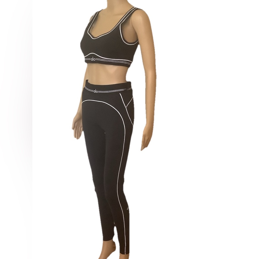 Alo airbrush set 2 pcs legging and sport bra Medium women’s sportswear’s - Picture 4 of 11